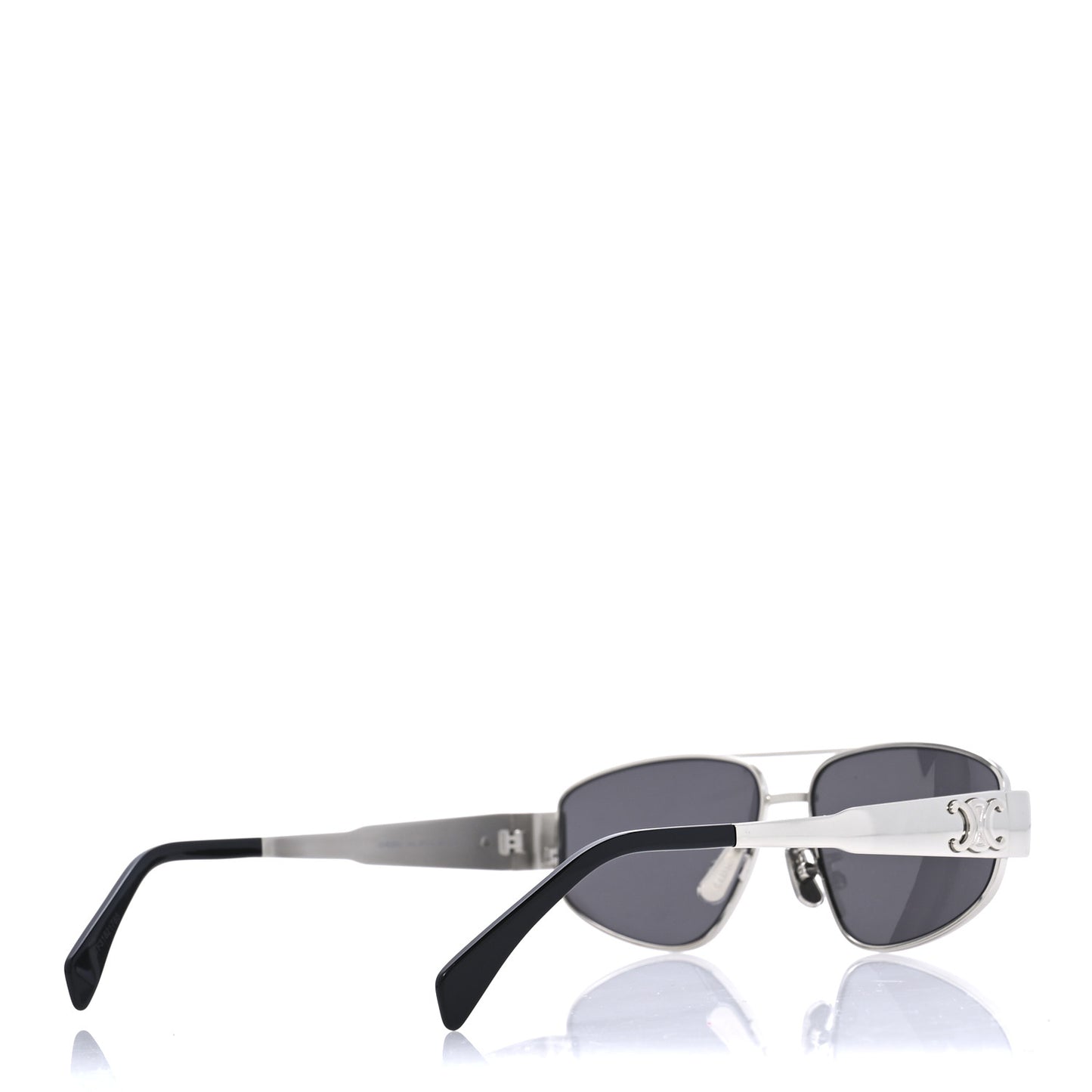 Metal Triomphe 03 Sunglasses CL40281U Silver Smoke