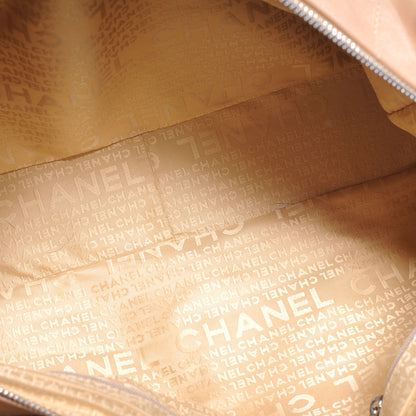Chanel Leather Square Stitched Bag Beige 5 of 7