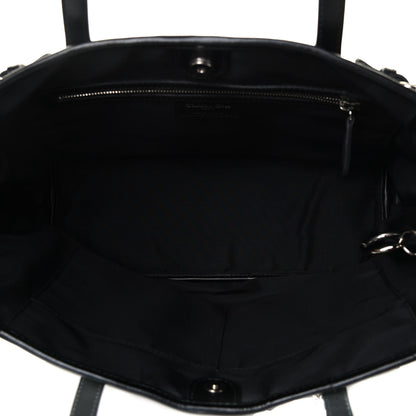 Christian Dior Coated Canvas Cannage Small Panarea Tote Black 4 of 4