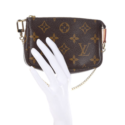 Louis Vuitton Monogram Mini Pochette Accessories 2 of 8