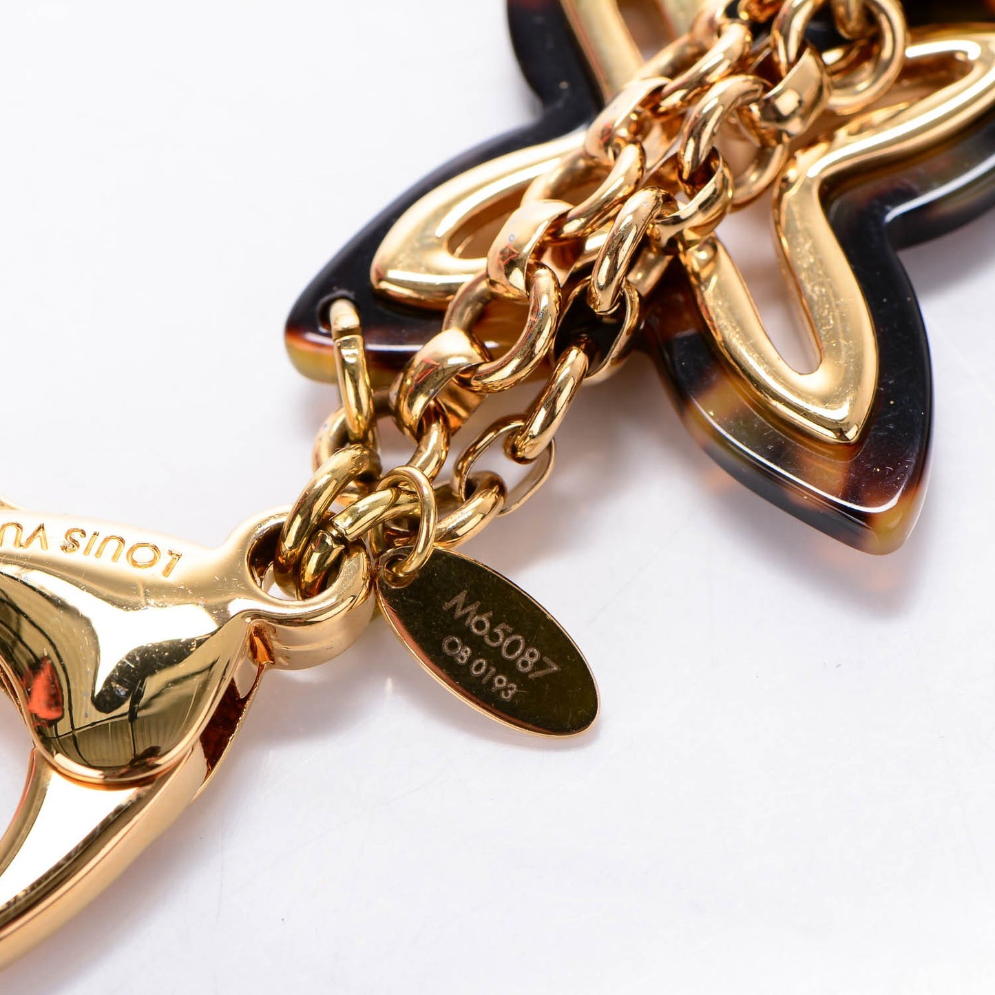 Insolence Bag Charm Ecaille