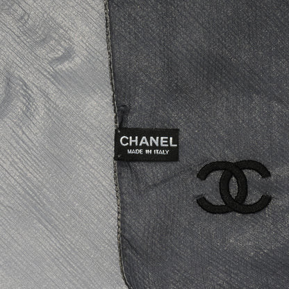 Chanel Silk Shimmer CC Scarf 4 of 5