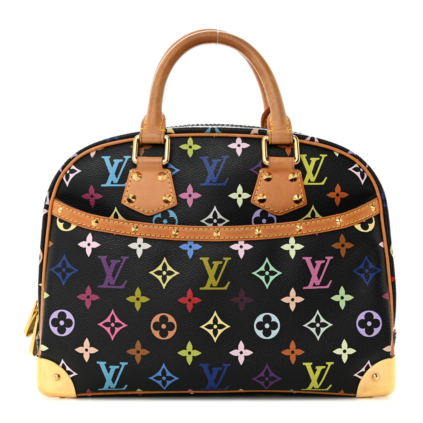 Monogram Multicolor Trouville Black