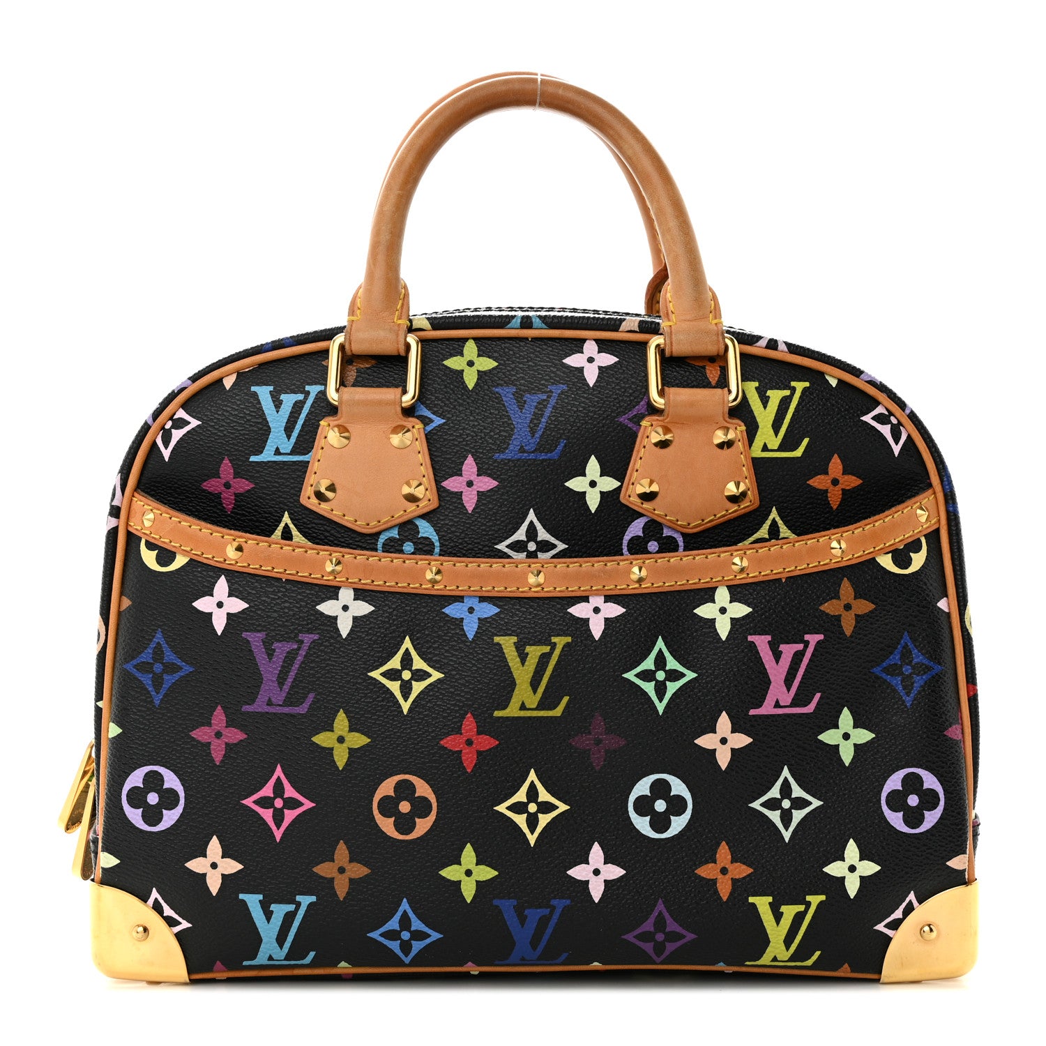 Louis Vuitton Monogram Multicolor Trouville Black 1 of 11