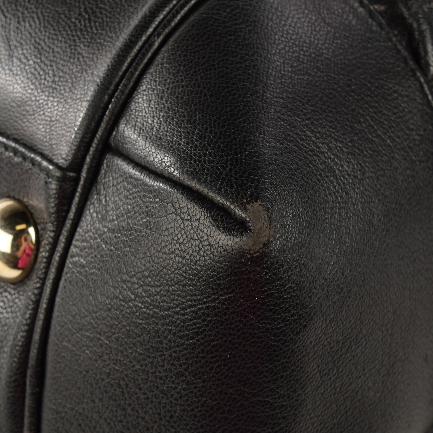 Guccissima Large Full Moon Tote Black