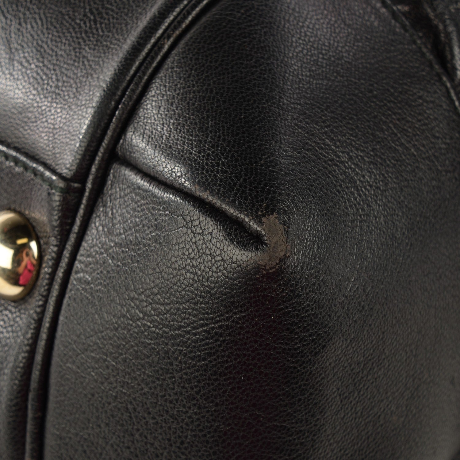 Gucci Guccissima Large Full Moon Tote Black 4 of 13