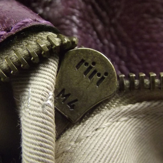 Leather Adina Shoulder Bag Purple