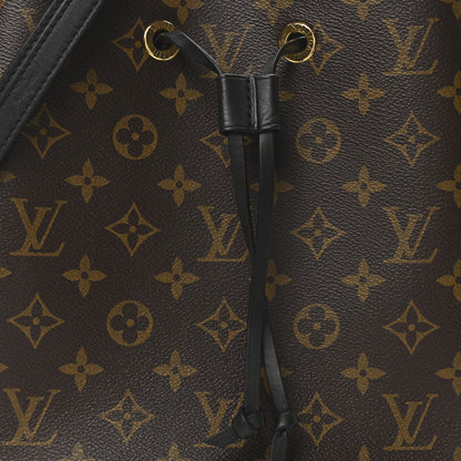 Louis Vuitton Monogram Neonoe MM Black 7 of 9