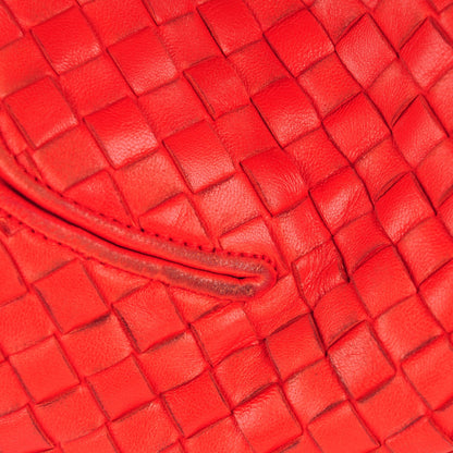 Bottega Veneta Nappa Intrecciato Ball Hobo Cardinal 10 of 11