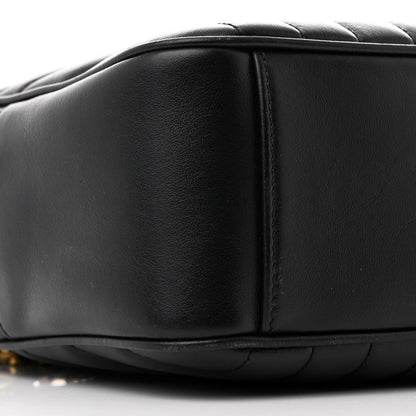 Saint Laurent Calfskin Matelasse Joan Camera Bag Black 9 of 10