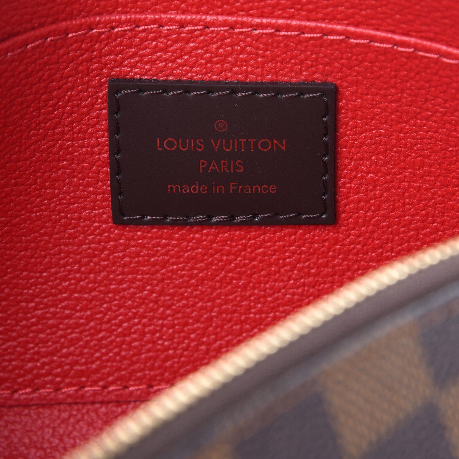Louis Vuitton Damier Ebene Cosmetic Pouch 5 of 7