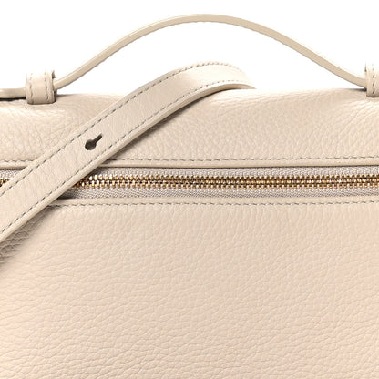 Loro Piana Grained Calfskin Extra Pocket L19 Light Travertine 7 of 9