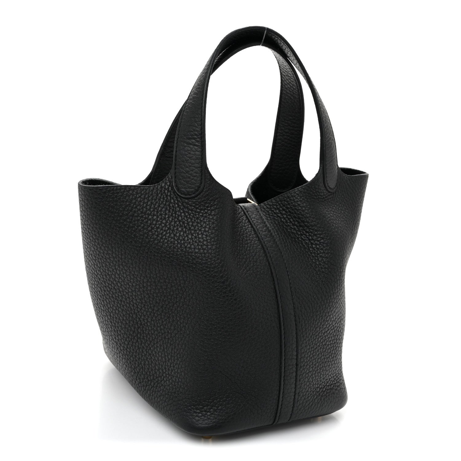 Hermes Taurillon Clemence Picotin Lock 18 PM Black 3 of 11