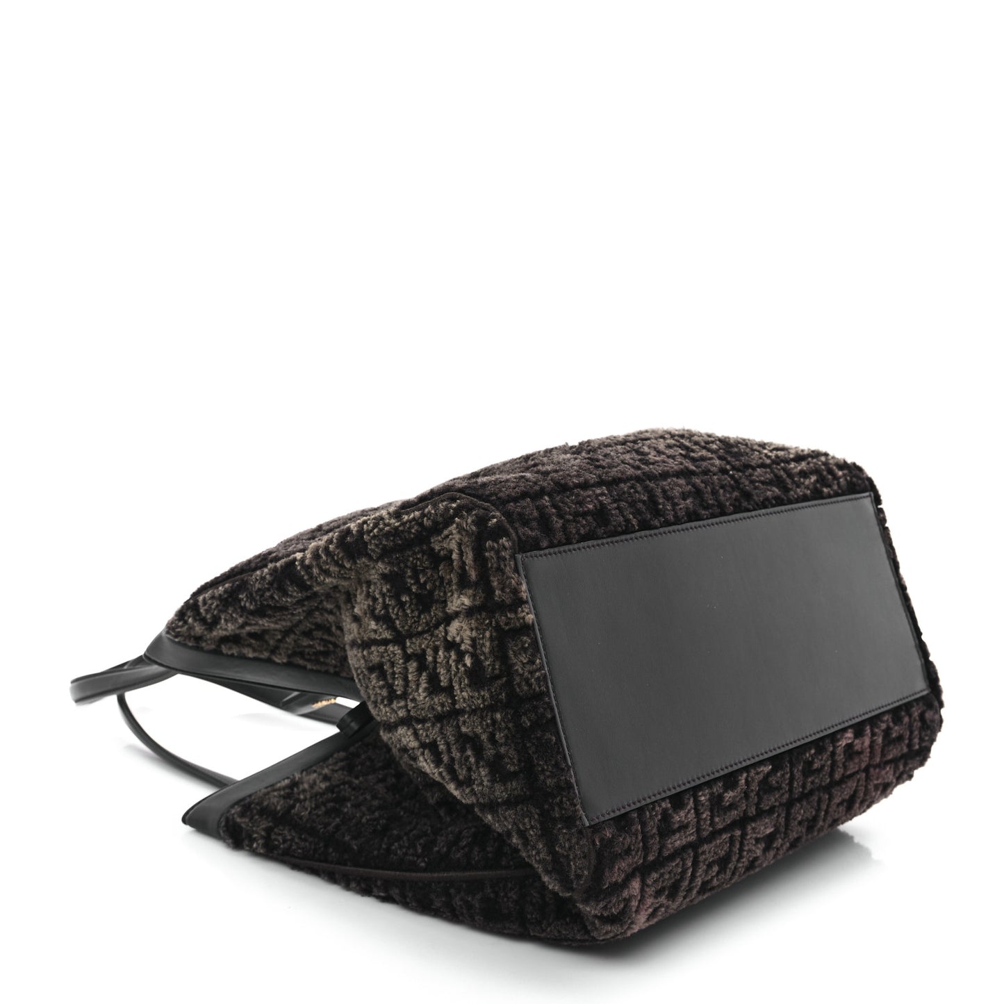 Sheepskin FF 1974 Large Fendi Origami Brown