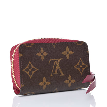 Louis Vuitton Monogram Zippy Multicartes Fuchsia 3 of 8