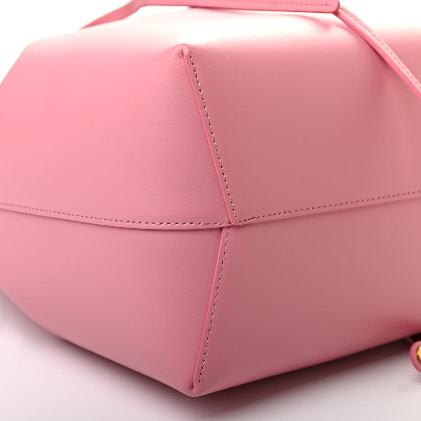 Calfskin Bucket Bag Peony