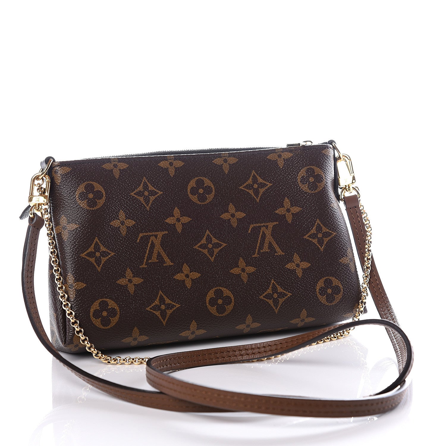 Louis Vuitton Monogram Pallas Clutch Black 2 of 11
