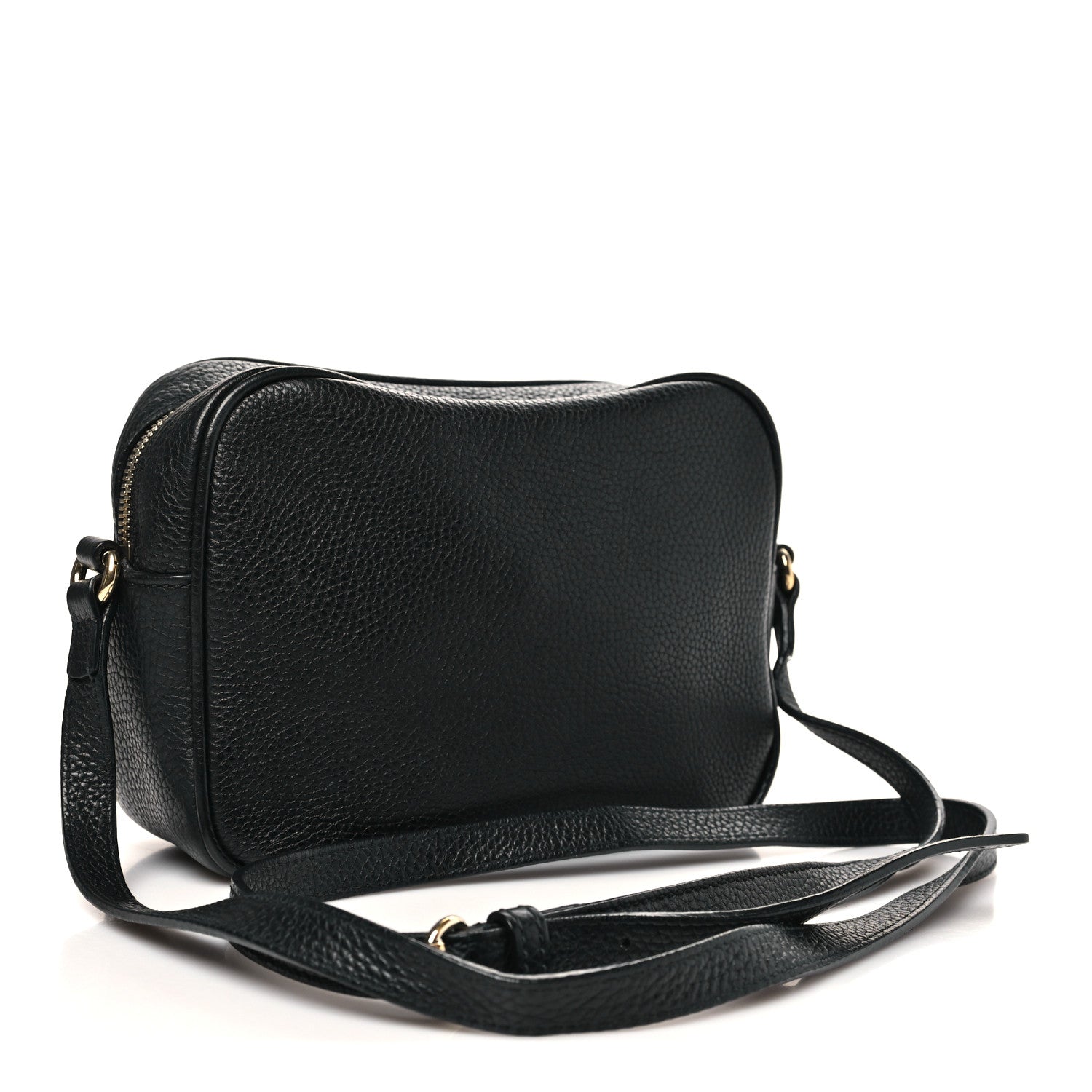 Gucci Pebbled Calfskin Small Soho Disco Bag Black 1859594