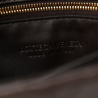 Bottega Veneta Nappa Intrecciato Crossbody Messenger Flap Ebano 6 of 9