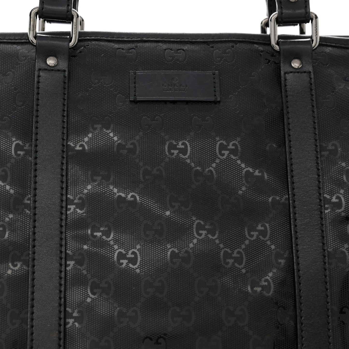Imprime Monogram Medium Joy Tote Bag Black