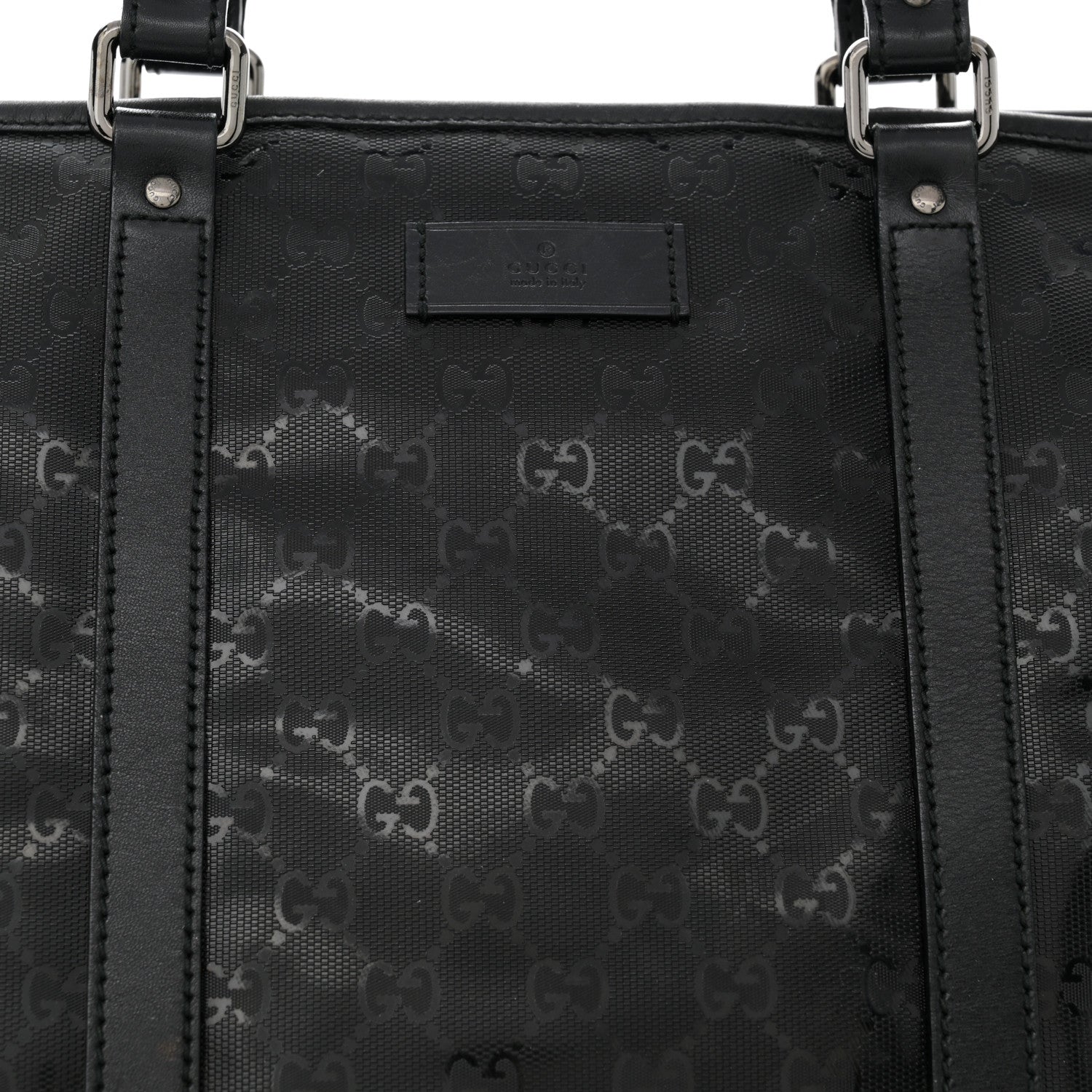 Gucci Imprime Monogram Medium Joy Tote Bag Black 9 of 13