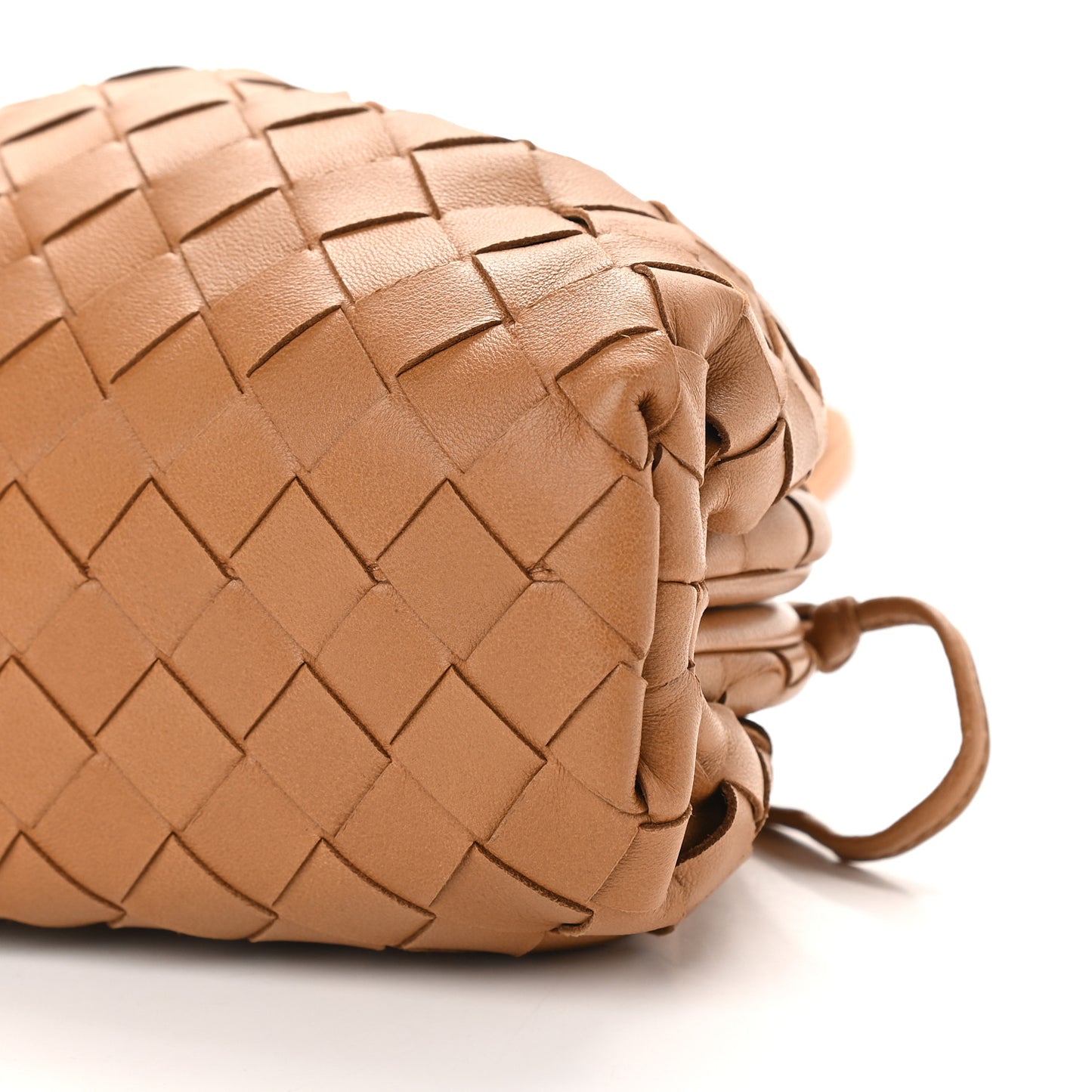 Nappa Intrecciato The Mini Pouch Carmel