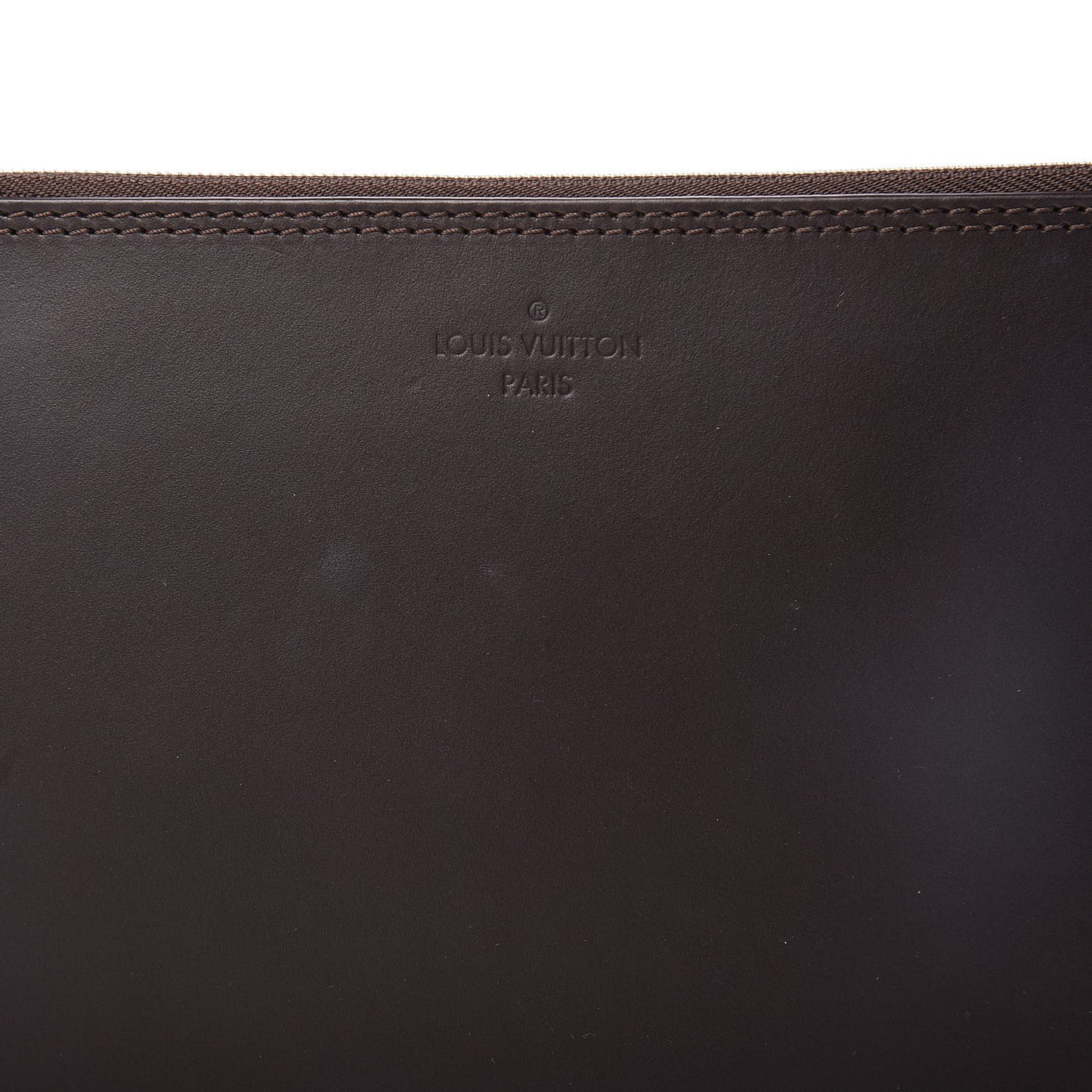 Calfskin Hina Pochette MM Brown