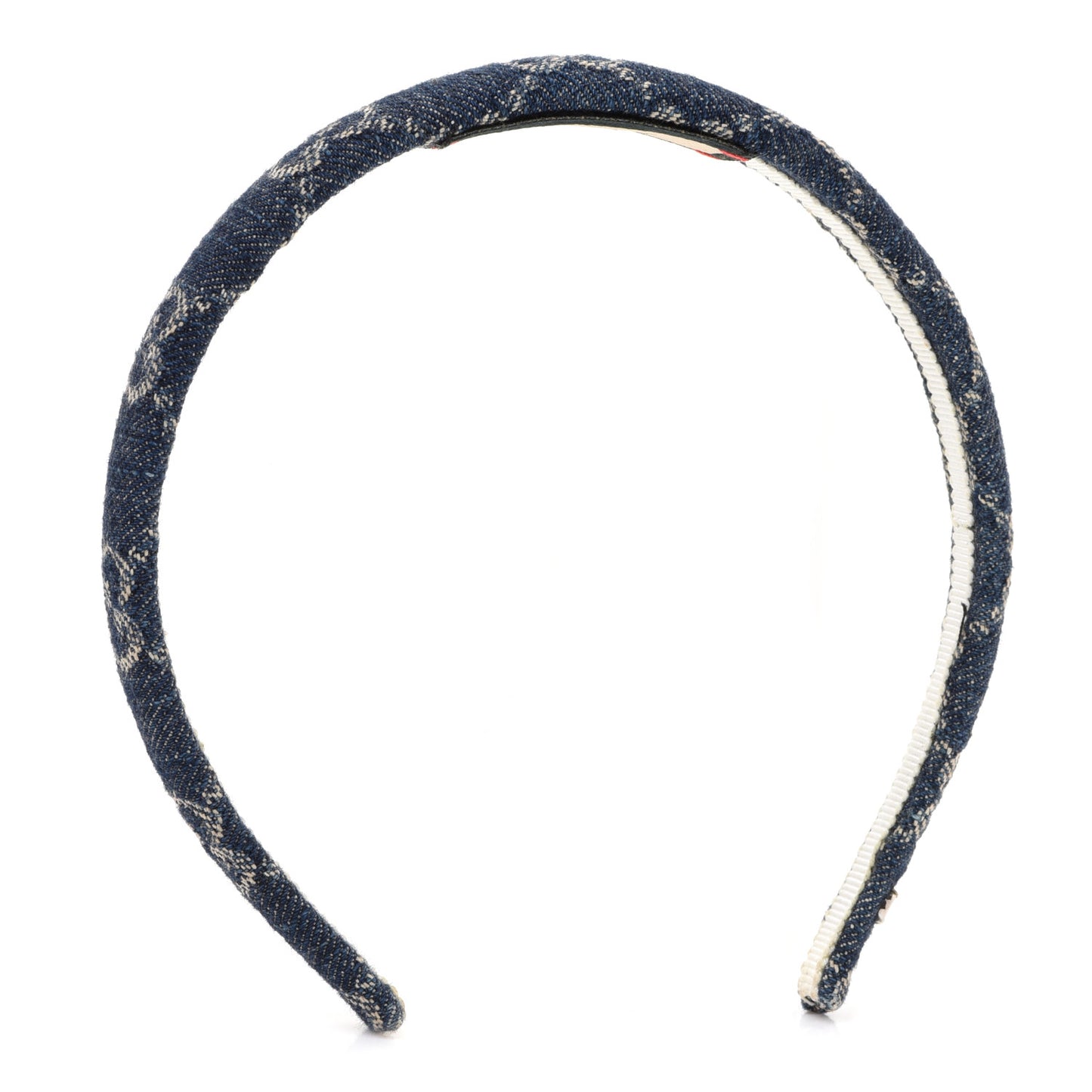 Denim Monogram Headband