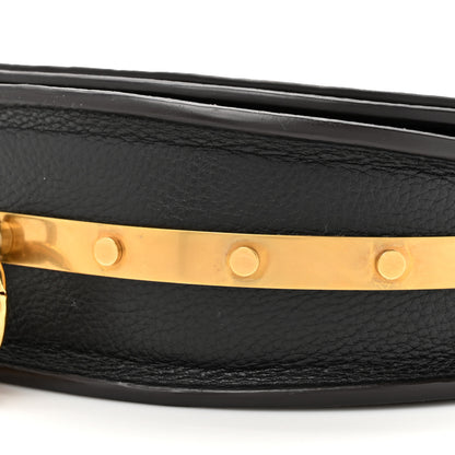 Chloe Calfskin Small Nile Bracelet Minaudiere Bag Black 8 of 11