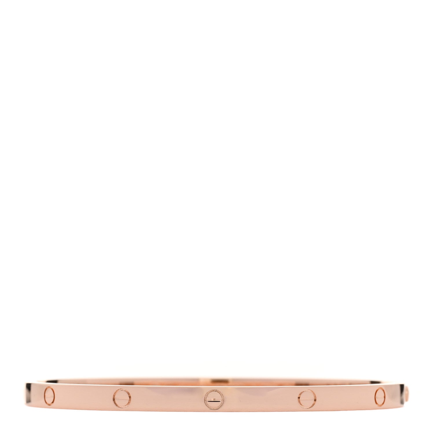 Cartier 18K Pink Gold Small LOVE Bracelet 16 1 of 7