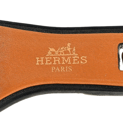 Hermes Epsom Butler Calfskin Hunter Oran Nano Bag Charm Bleu France 3 of 4
