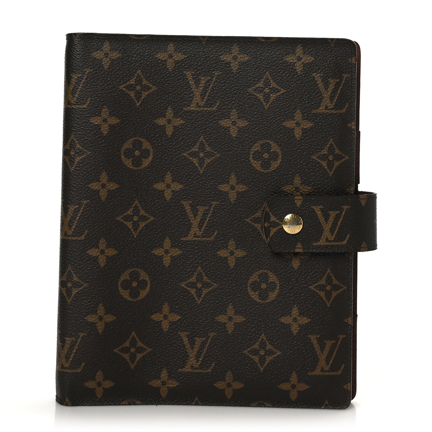 Monogram Large Ring Agenda Cover