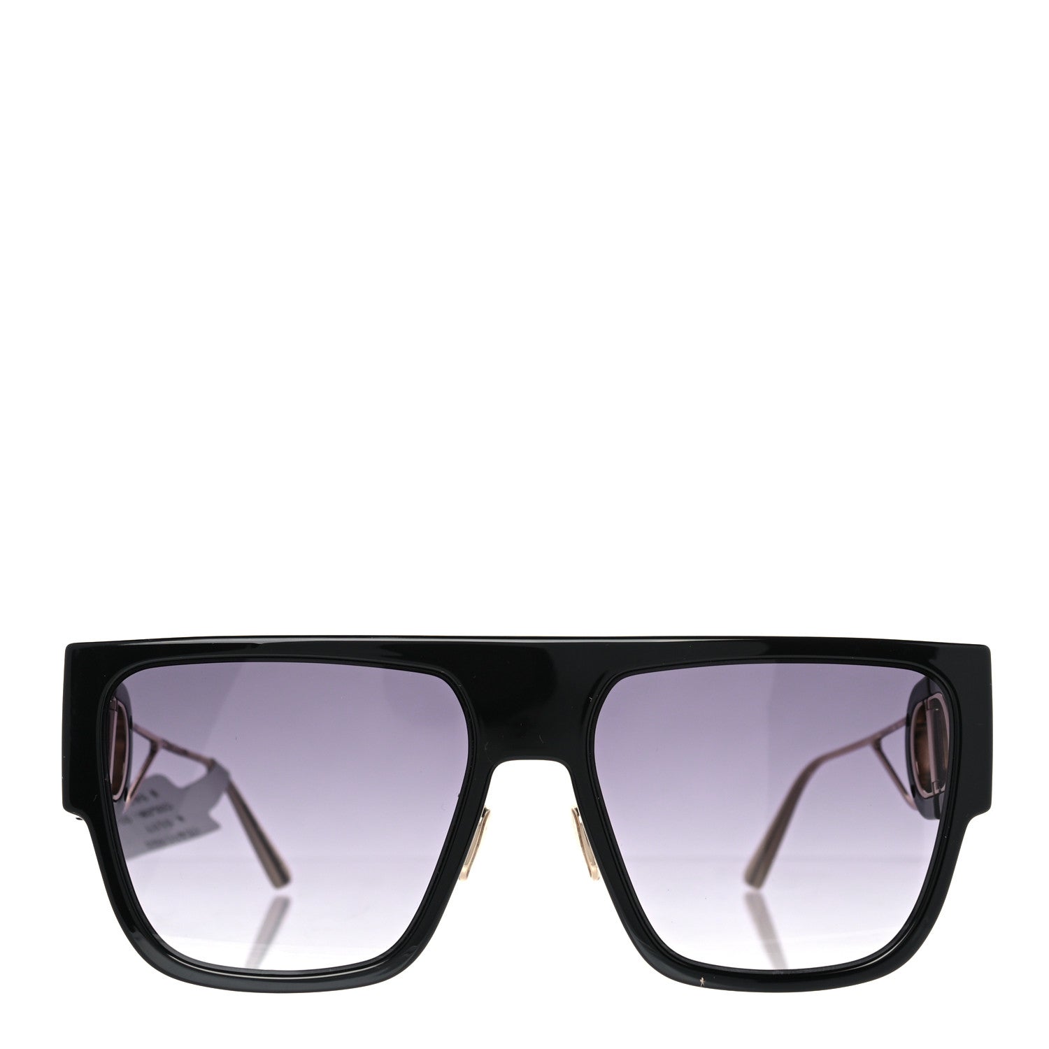Christian Dior Acetate Square 30 Montaigne Sunglasses Black 2 of 7