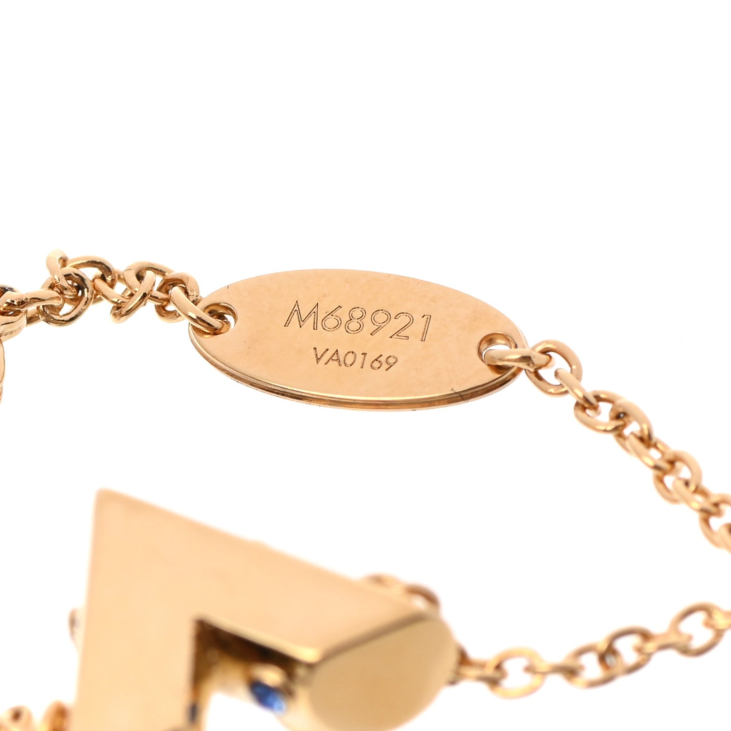 Swarovski Essential V Bracelet Multicolor Gold