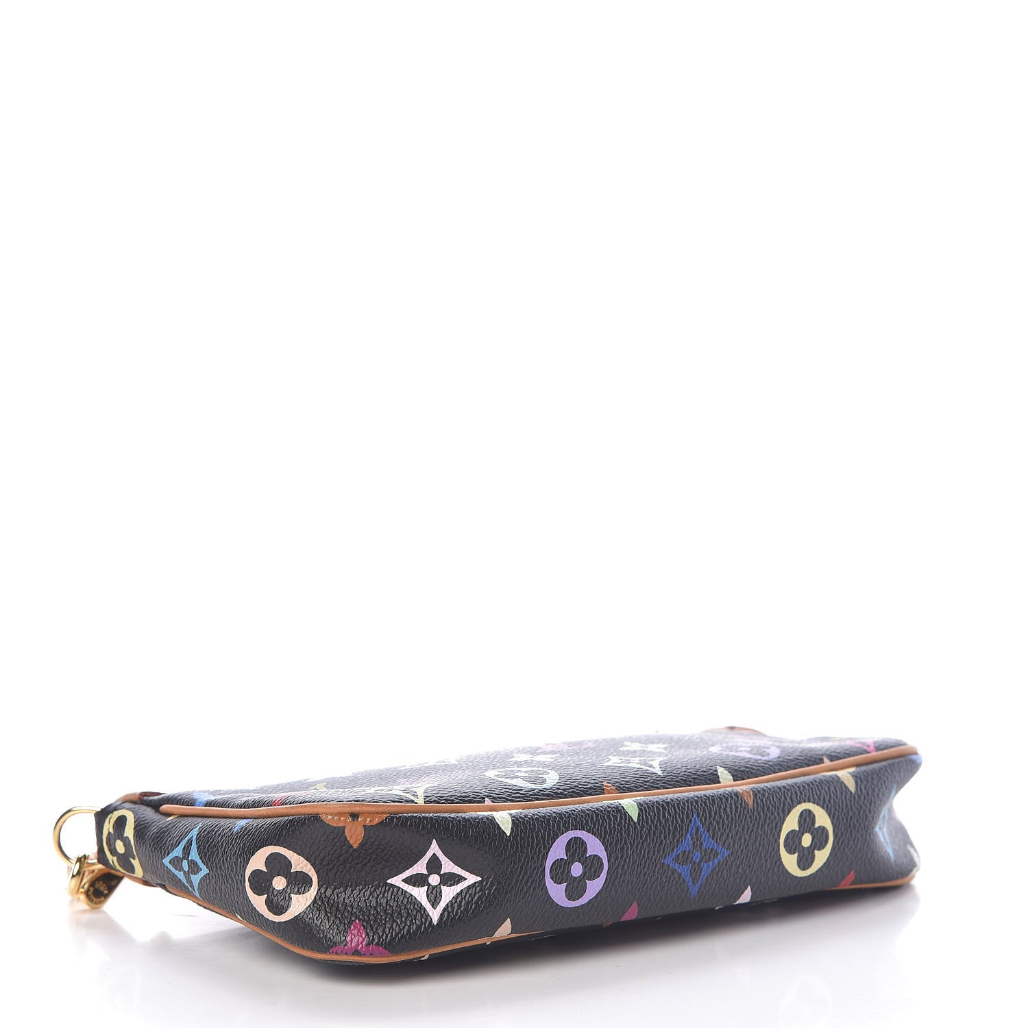 Louis Vuitton Monogram Multicolor Pochette Accessories Black 4 of 13