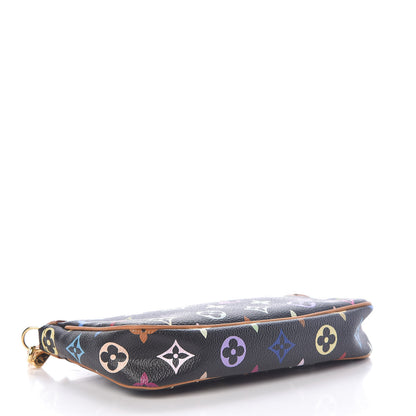 Louis Vuitton Monogram Multicolor Pochette Accessories Black 4 of 13