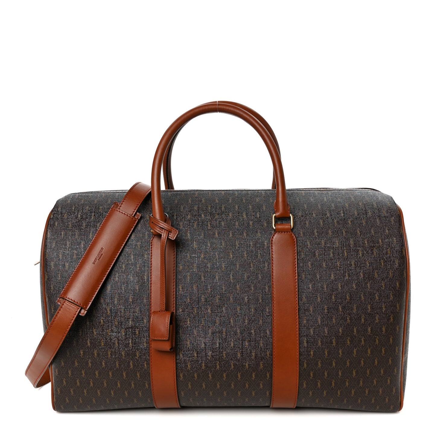 Canvas Smooth Calfskin Le Monogramme 48H Duffle Chestnut