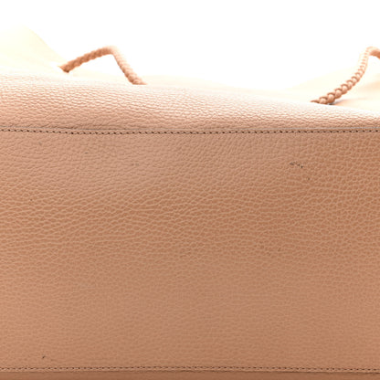 Gucci Calfskin Large Gifford Braided Handle Tote Rose Beige 11 of 12