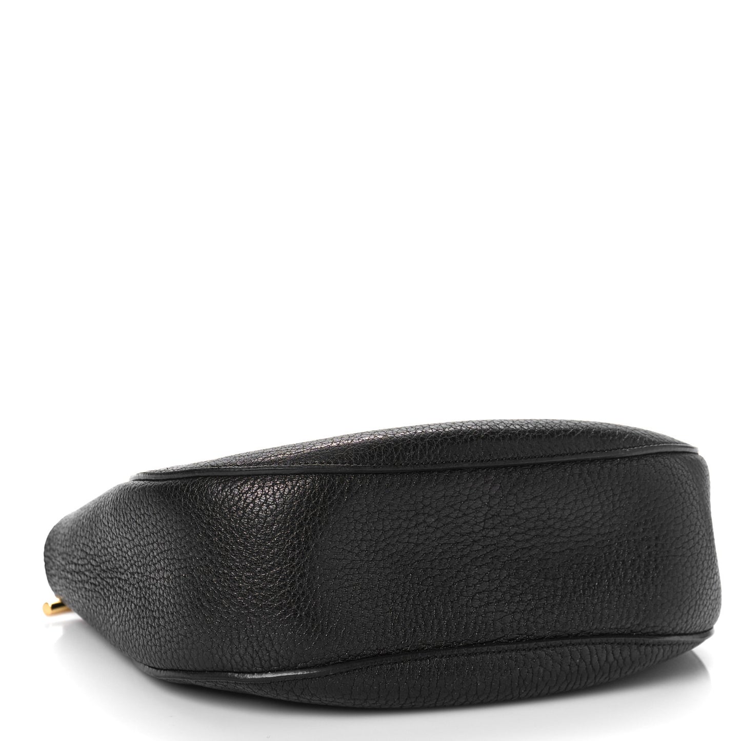 Grained Lambskin Mini Drew Shoulder Bag Black