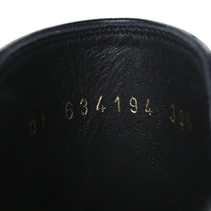Saint Laurent Calfskin Mens Wyatt Chelsea Boots 39.5 Black 9 of 11