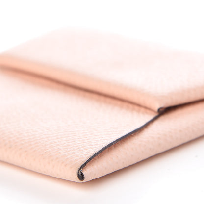 Hermes Epsom Bastia Coin Purse Rose Eglantine 9 of 14