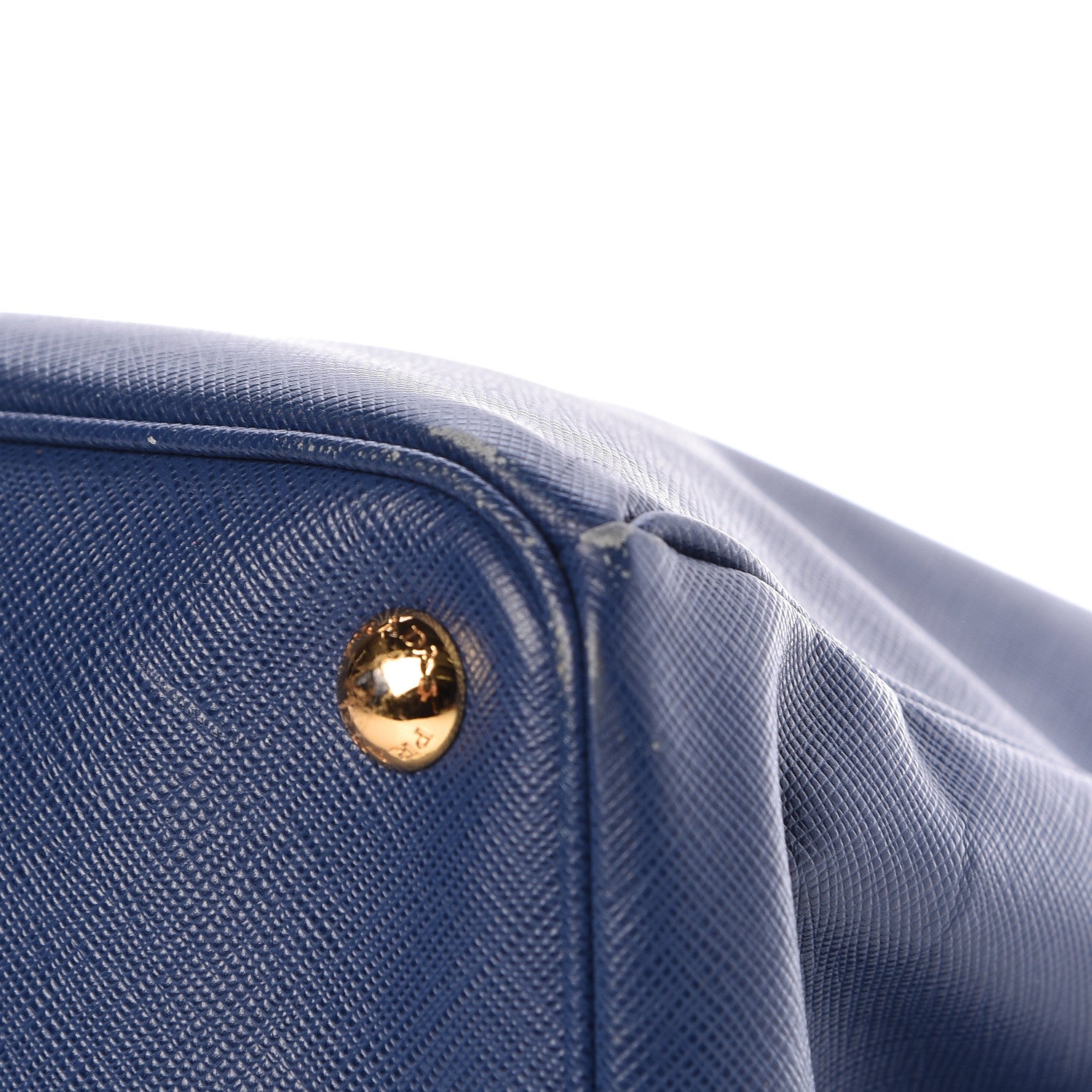 Prada Saffiano Large Galleria Double Zip Tote Bluette 12 of 13