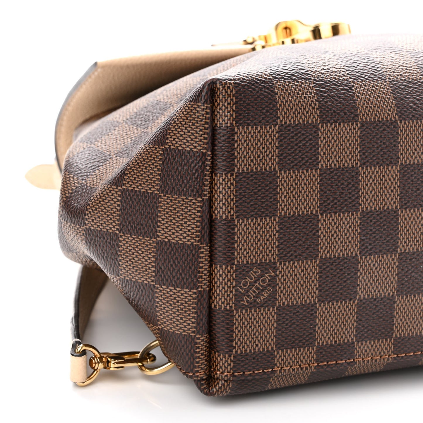 Damier Ebene Clapton Backpack Creme
