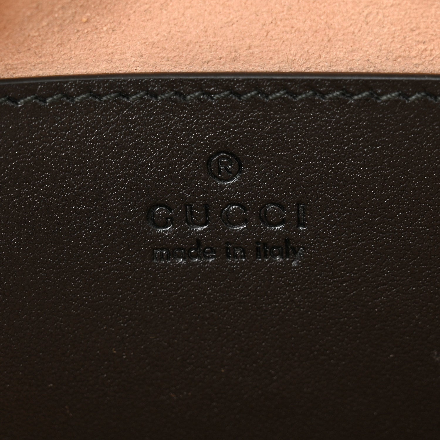 Gucci Calfskin Matelasse Aria Small GG Marmont Chain Shoulder Bag Black 6 of 12