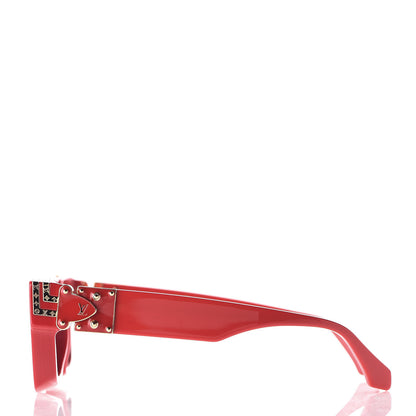 Louis Vuitton Acetate 1.1 Millionaires Z1169E Sunglasses Red 3 of 8