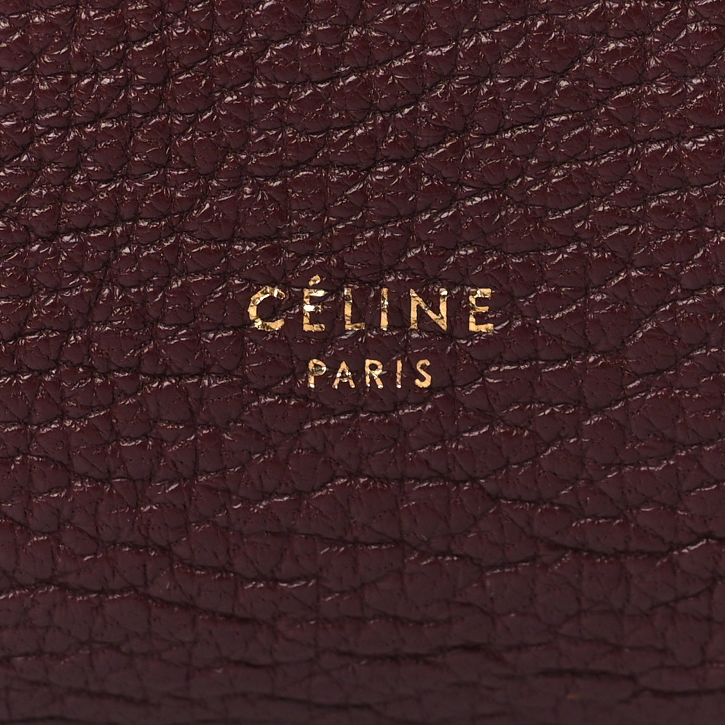 Goatskin Smooth Calfskin Mini Belt Bag Burgundy