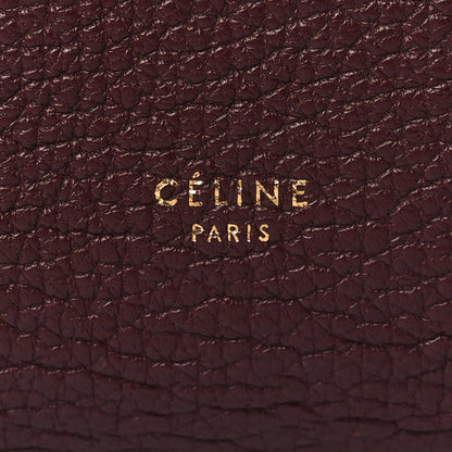 Celine Goatskin Smooth Calfskin Mini Belt Bag Burgundy 6 of 7