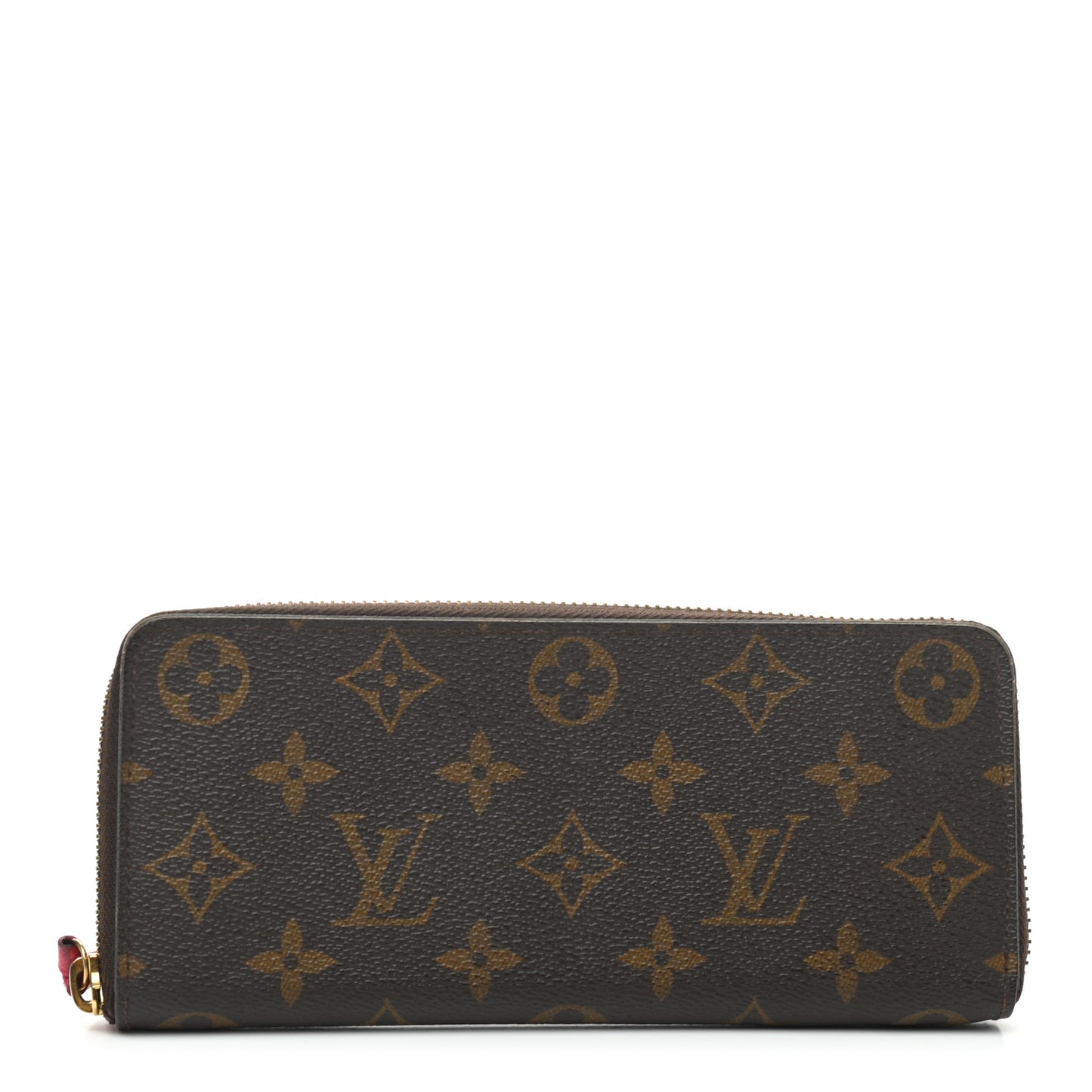 Monogram Clemence Wallet Fuchsia