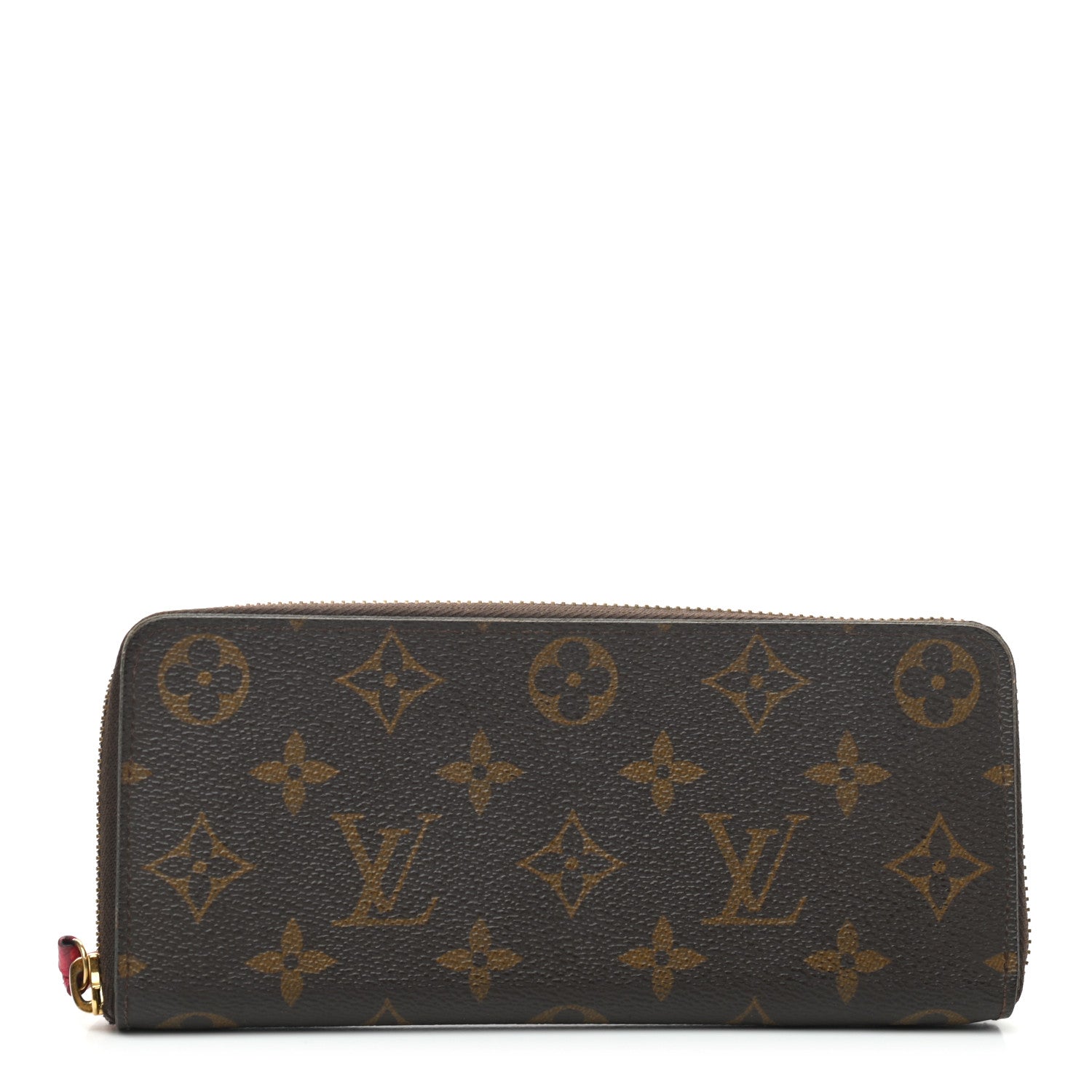Louis Vuitton Monogram Clemence Wallet Fuchsia 1 of 7
