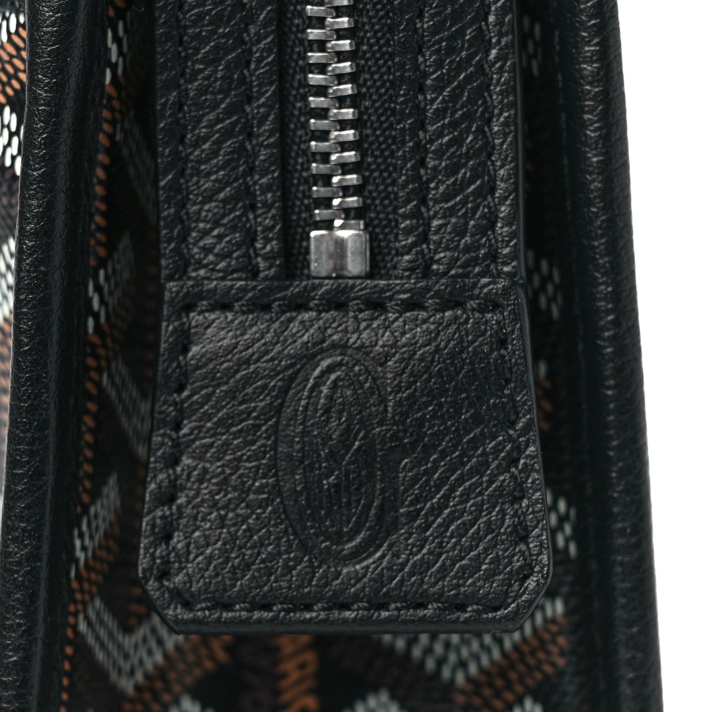 Goyardine Jouvence MM Toiletry Pouch Black